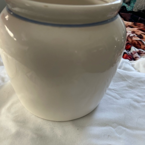 Vintage Disney Gourmet Mickey Mouse Ceramic Kitchen lot- Blue and White - Picture 10 of 11